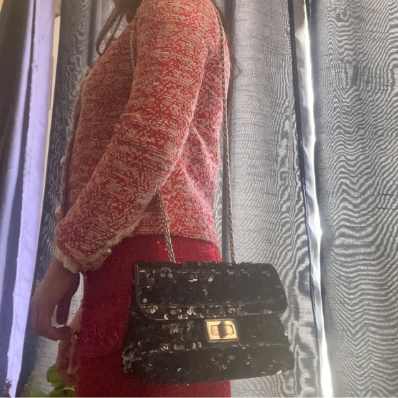 Authentic Chanel sequin handbag - Picture 10 of 15
